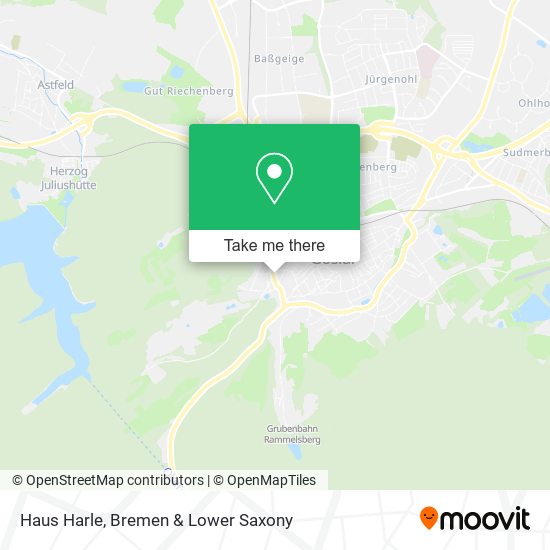Haus Harle map
