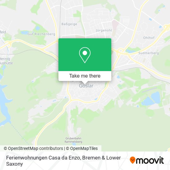 Ferienwohnungen Casa da Enzo map