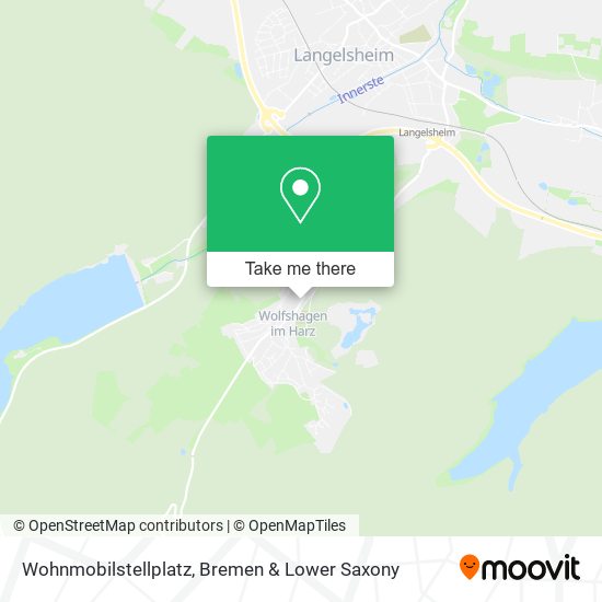 Wohnmobilstellplatz map