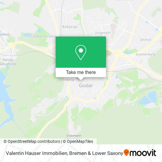 Valentin Hauser Immobilien map