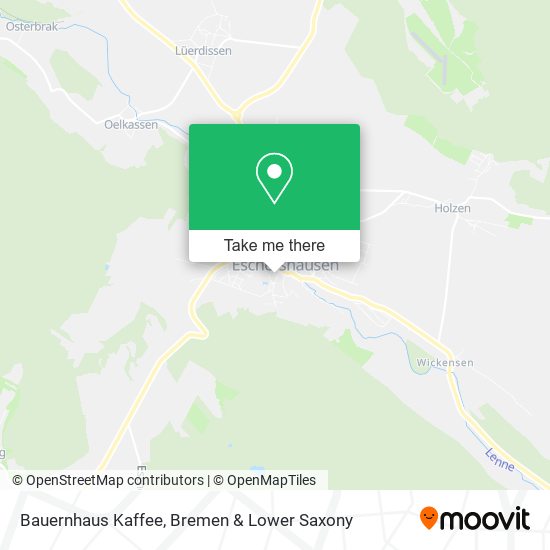 Bauernhaus Kaffee map
