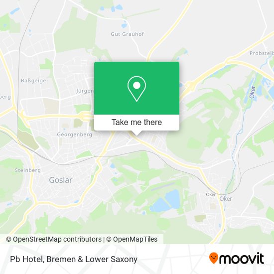 Pb Hotel map