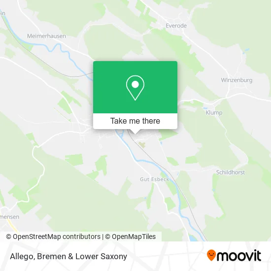 Карта Allego
