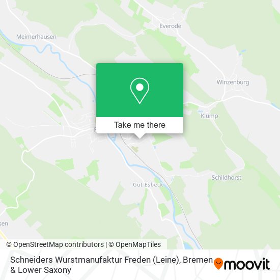 Schneiders Wurstmanufaktur Freden (Leine) map
