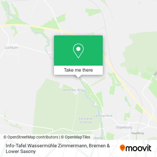 Info-Tafel Wassermühle Zimmermann map