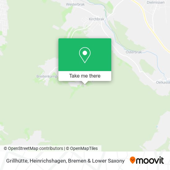 Grillhütte, Heinrichshagen map