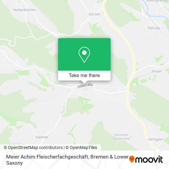 Meier Achim Fleischerfachgeschäft map