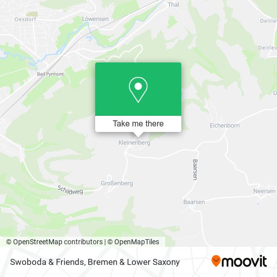 Swoboda & Friends map