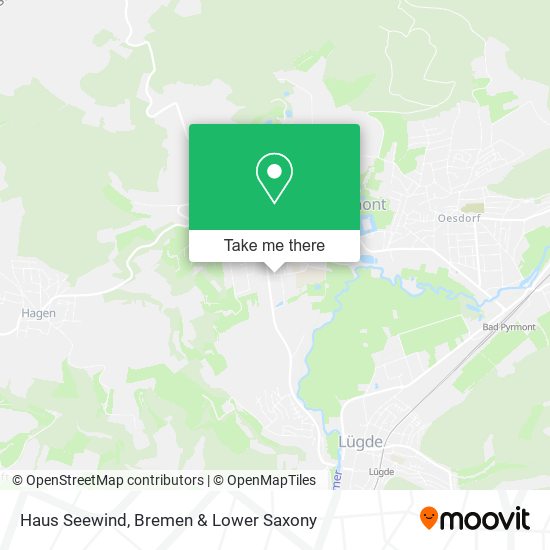 Haus Seewind map