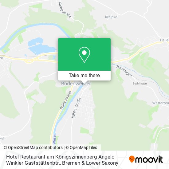 Hotel-Restaurant am Königszinnenberg Angelo Winkler Gaststättenbtr. map