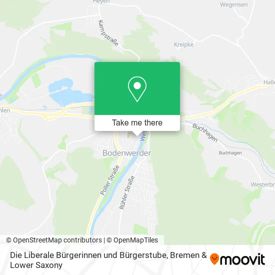Карта Die Liberale Bürgerinnen und Bürgerstube