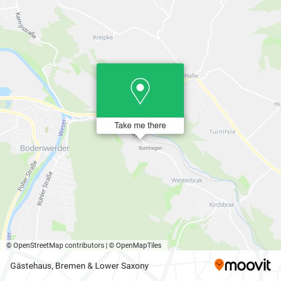 Gästehaus map