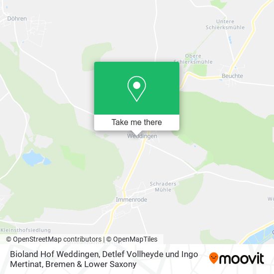 Bioland Hof Weddingen, Detlef Vollheyde und Ingo Mertinat map