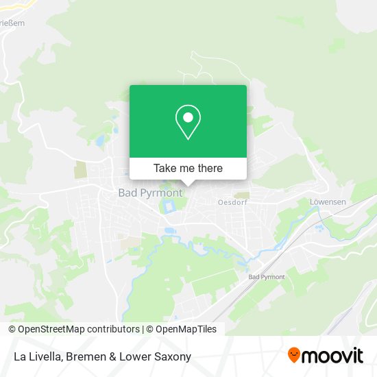 La Livella map