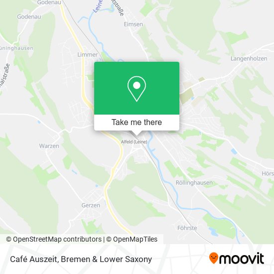 Café Auszeit map