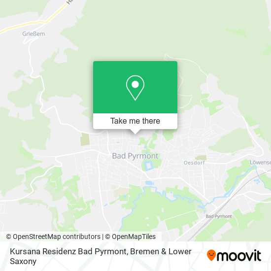 Kursana Residenz Bad Pyrmont map