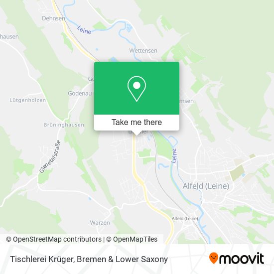 Tischlerei Krüger map