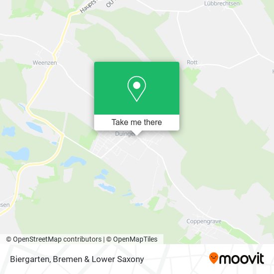 Biergarten map