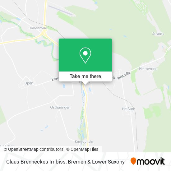 Claus Brenneckes Imbiss map