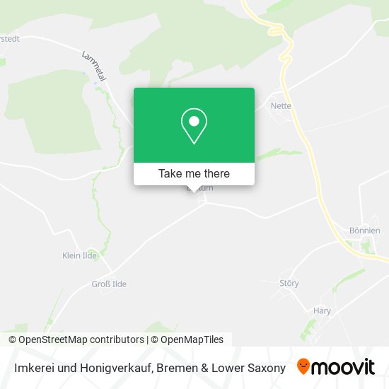 Imkerei und Honigverkauf map