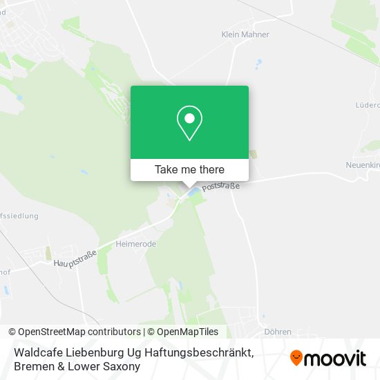 Waldcafe Liebenburg Ug Haftungsbeschränkt map