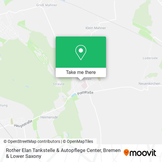 Rother Elan Tankstelle & Autopflege Center map