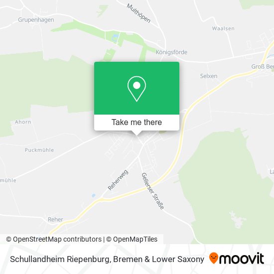 Schullandheim Riepenburg map