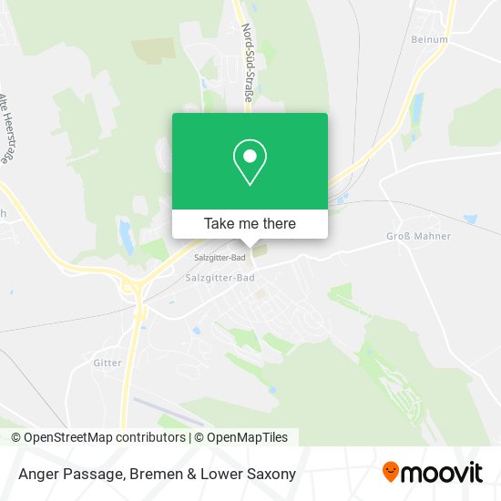 Anger Passage map