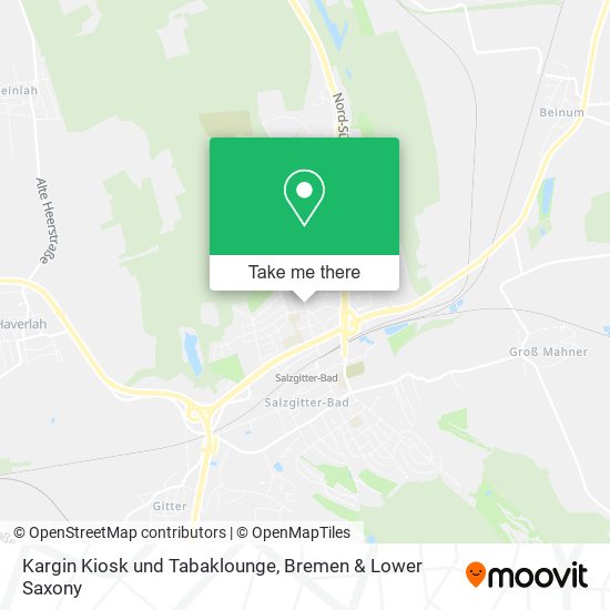 Kargin Kiosk und Tabaklounge map