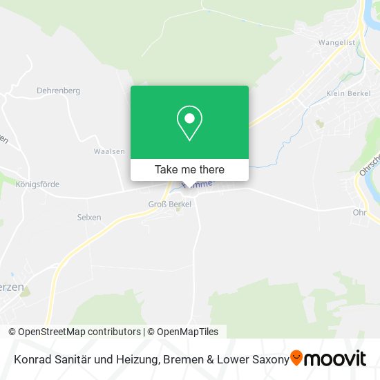 Konrad Sanitär und Heizung map