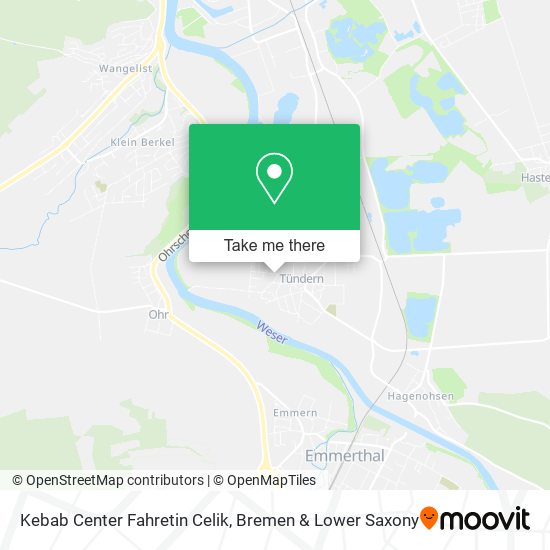 Kebab Center Fahretin Celik map