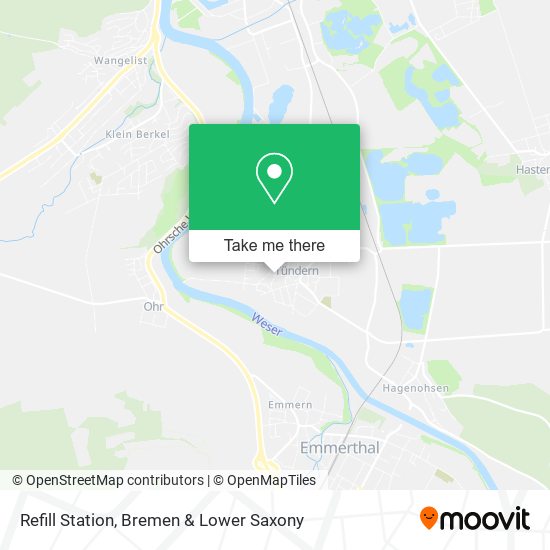 Refill Station map