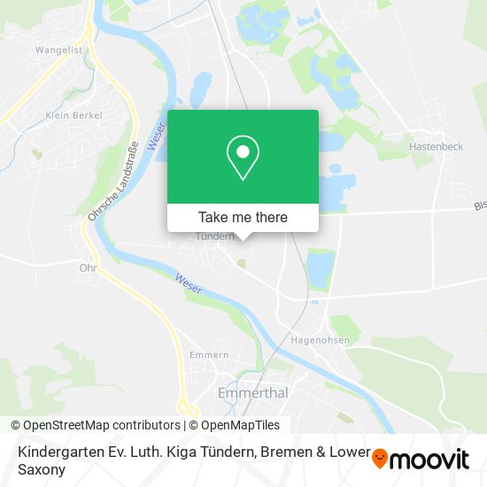 Kindergarten Ev. Luth. Kiga Tündern map