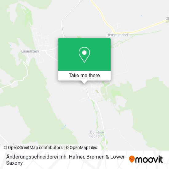 Änderungsschneiderei Inh. Hafner map