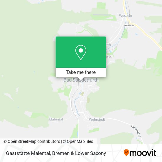 Gaststätte Maiental map