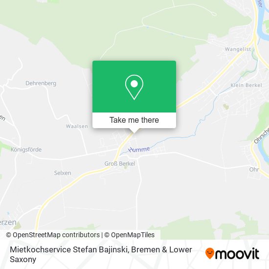Mietkochservice Stefan Bajinski map