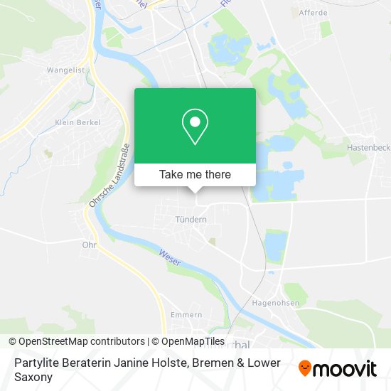 Partylite Beraterin Janine Holste map