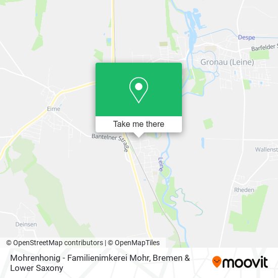Mohrenhonig - Familienimkerei Mohr map