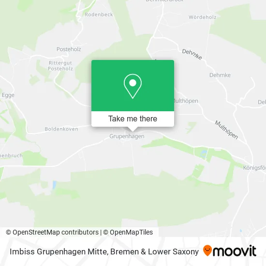 Карта Imbiss Grupenhagen Mitte
