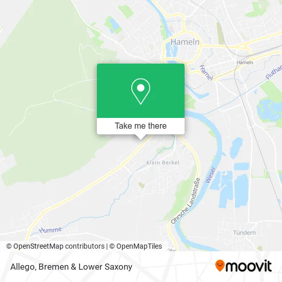 Карта Allego