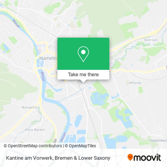 Kantine am Vorwerk map