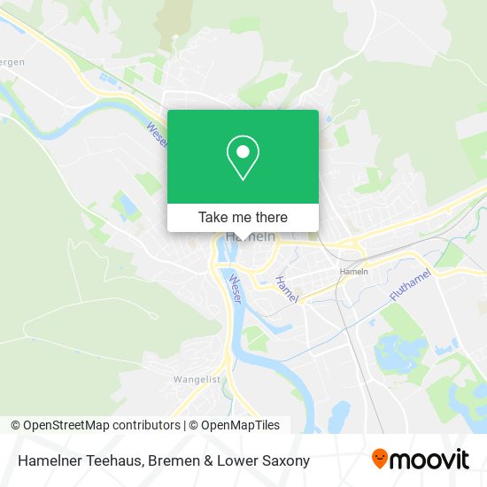Hamelner Teehaus map