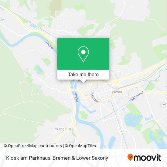 Kiosk am Parkhaus map