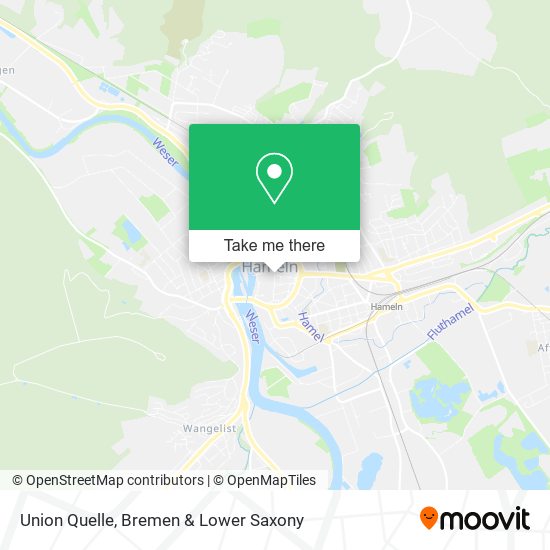 Union Quelle map