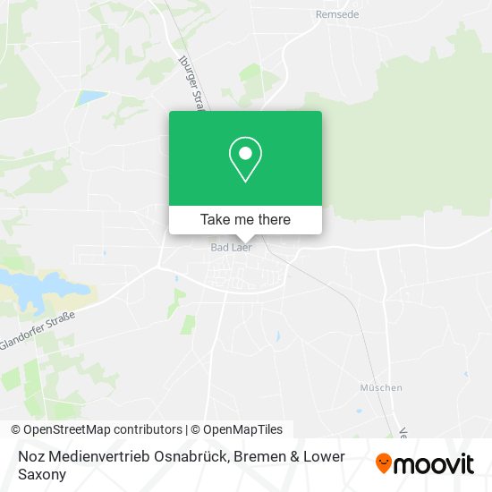 Noz Medienvertrieb Osnabrück map