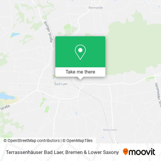 Terrassenhäuser Bad Laer map