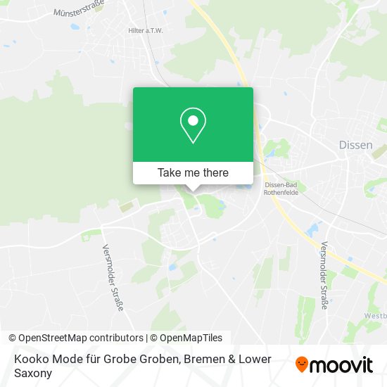 Kooko Mode für Grobe Groben map