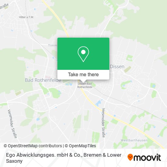 Ego Abwicklungsges. mbH & Co. map