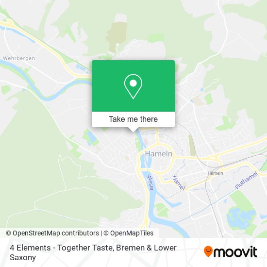 4 Elements - Together Taste map