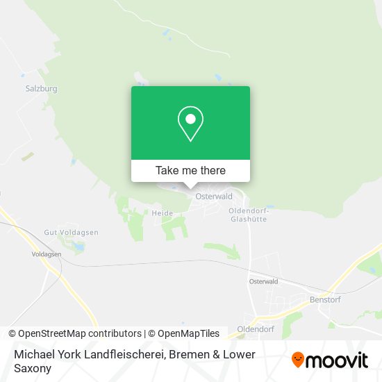 Michael York Landfleischerei map